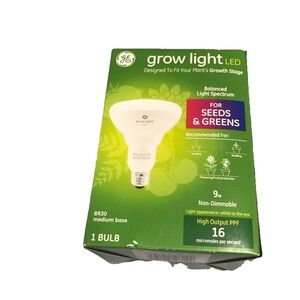 GE Grow Light LED Bulb, for Seeds and Greens